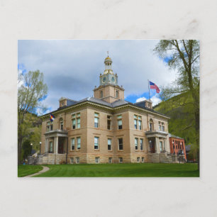 San Juan County Courthouse, Silverton, Colorado Postcard
