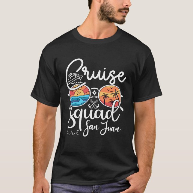 San Juan Cruise Squad 2023 Holiday San Juan Family T-Shirt (Front)
