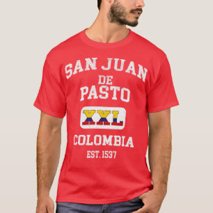 San Juan de Pasto Colombia XXL Athletic design 1 T-Shirt