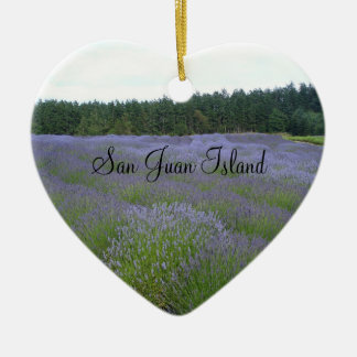 San Juan Island Ceramic Tree Decoration