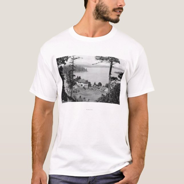 San Juan Island, WAGuam A Lama View Photograph T-Shirt (Front)