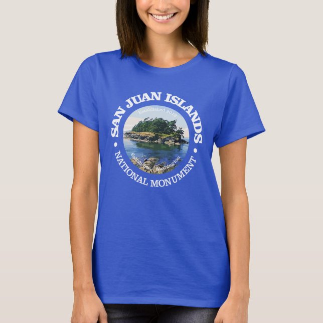 San Juan Islands (NM) T-Shirt (Front)
