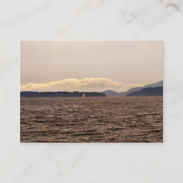 San Juan Islands Sail Business Card (Front)