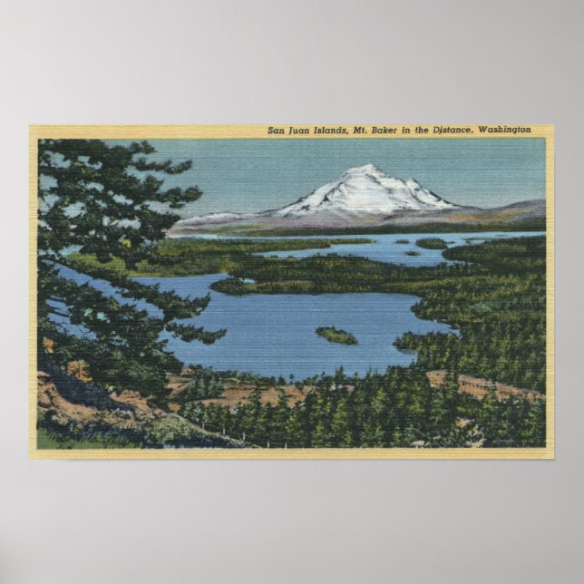 San Juan Islands, Washington 2 Poster (Front)