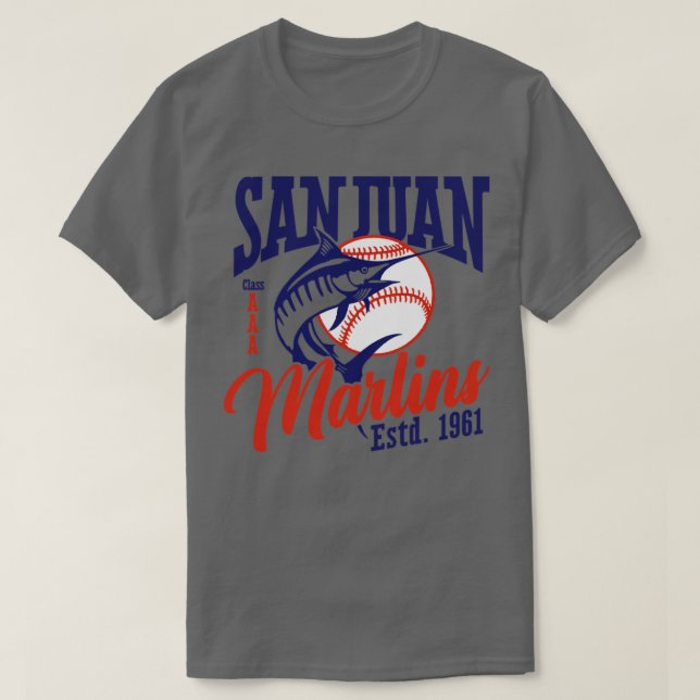 San Juan Marlins T-Shirt (Design Front)