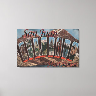 San Juan Nat'l Forest, Colorado Canvas Print
