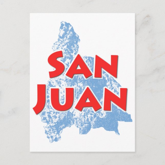 San Juan Postcard (Front)