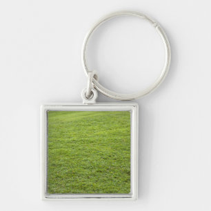 San Juan, Puerto Rico - Green grass is Key Ring