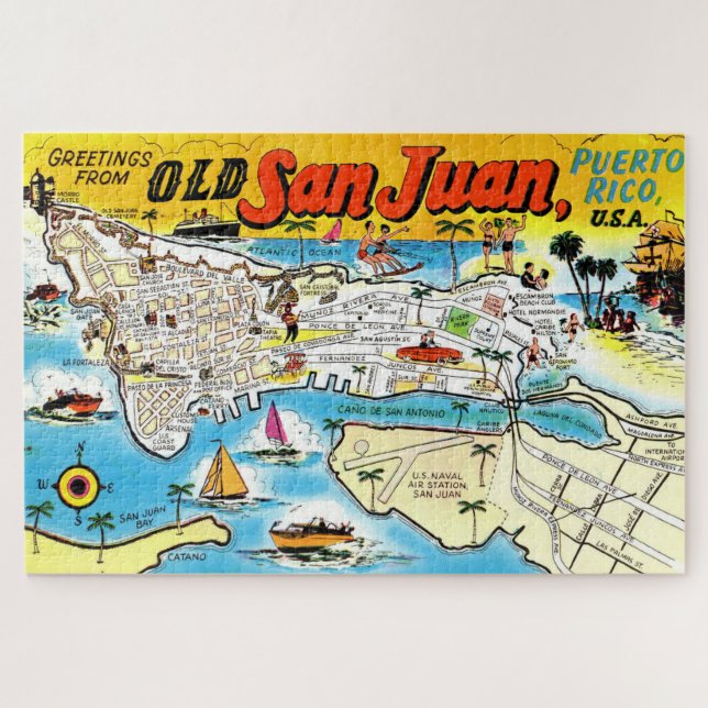 San Juan Puerto Rico Jigsaw Puzzle (Horizontal)