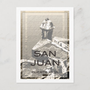 San Juan Puerto Rico Postcard