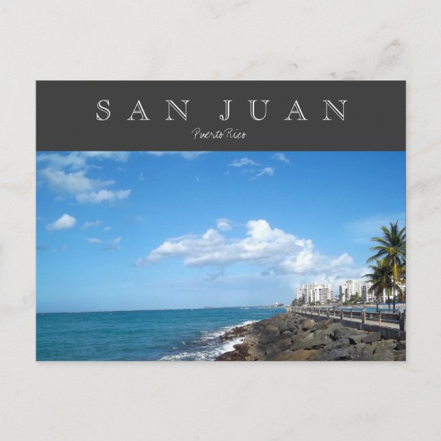 San Juan, Puerto Rico Postcard (Front)