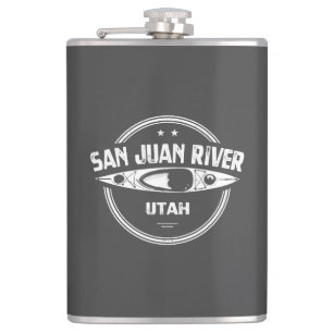 San Juan River, Utah Hip Flask