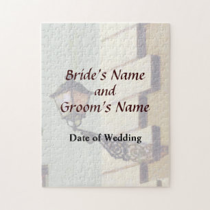 San Juan Street Lamp Wedding Products Jigsaw Puzzle