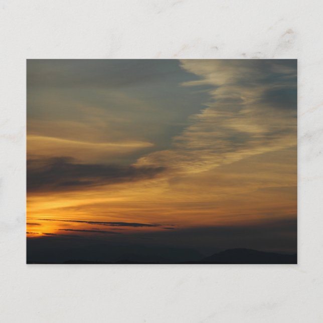 San Juan Sunset 3 Postcard (Front)