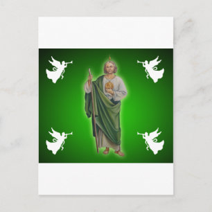 SAN JUDAS CUSTOMIZABLE PRODUCTS POSTCARD