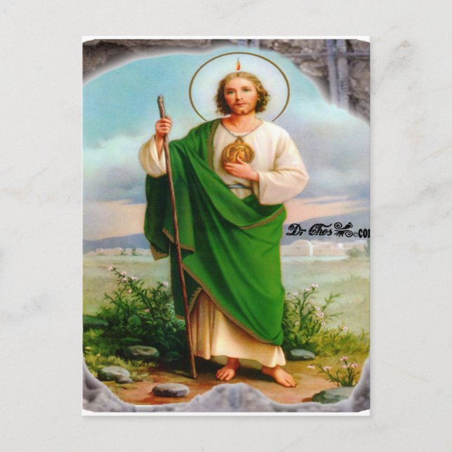 SAN JUDAS CUSTOMIZABLE PRODUCTS POSTCARD (Front)