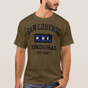 San Lorenzo Honduras XXL Athletic design T-Shirt