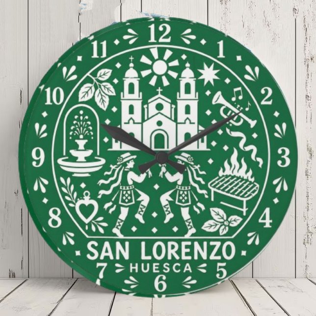San Lorenzo Huesca Large Clock (Creator Uploaded)