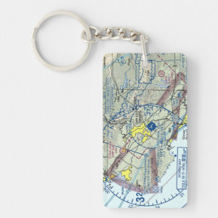 San Luis County Rgnl Airport chart / taxi diagram Key Ring