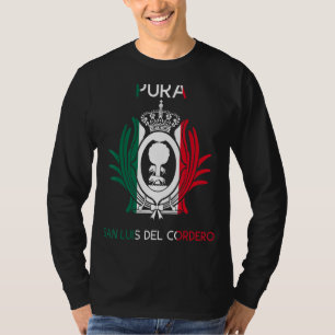 San Luis Del Cordero Durango Estado Mexico Escudo  T-Shirt