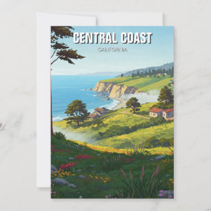 San Luis Obispo  California Central Coast Holiday Card