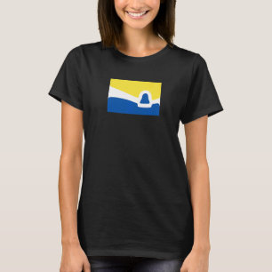 San Luis Obispo California Flag   T-Shirt