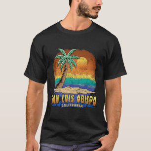 San Luis Obispo California Vintage Distressed Souv T-Shirt