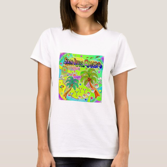 San Luis Obispo Mind Focus T-Shirt (Front)