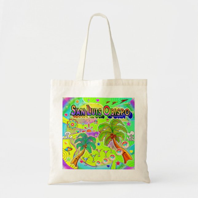 San Luis Obispo Mind Focus Tote Bag (Front)
