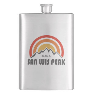 San Luis Peak Hip Flask