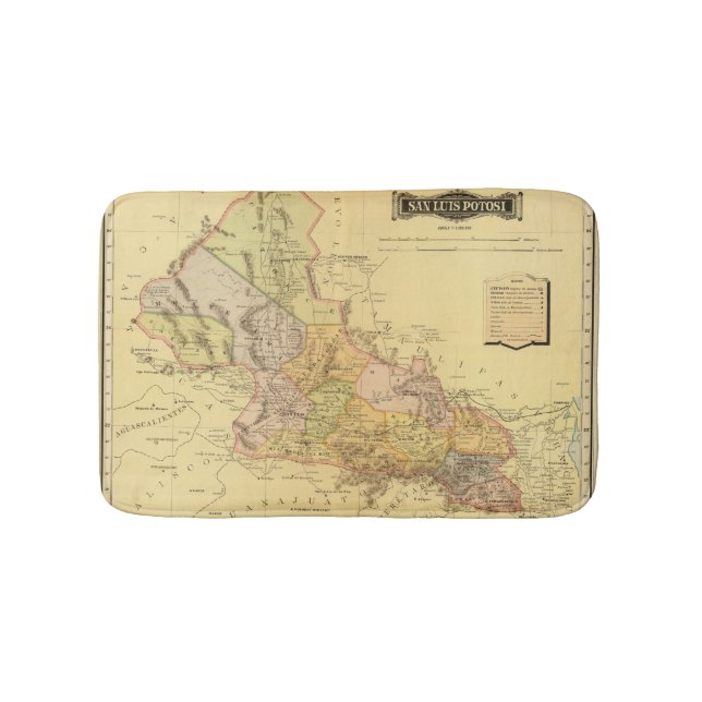 San Luis Potosi Bath Mat (Front)