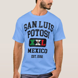 San Luis Potosi Mexico XXL Athletic design T-Shirt