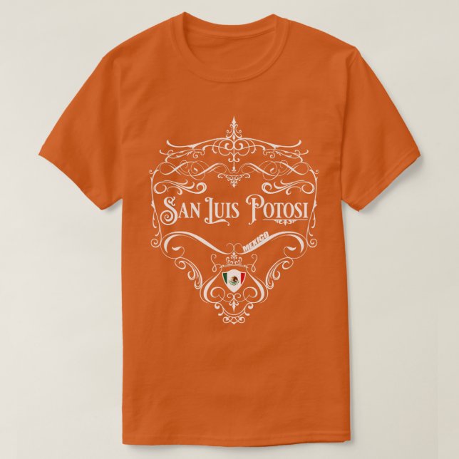 San Luis Potosi Vintage design 1 T-Shirt (Design Front)
