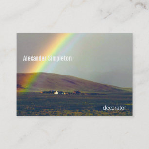 San Luis Valley After Rain Business Card