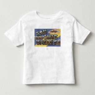 San Luis Valley, Colorado - Large Letter Toddler T-Shirt