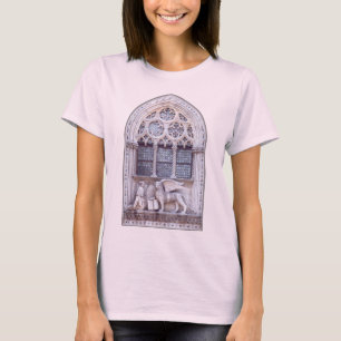 San Marco Winged Lion Stained Glass Window T-Shirt