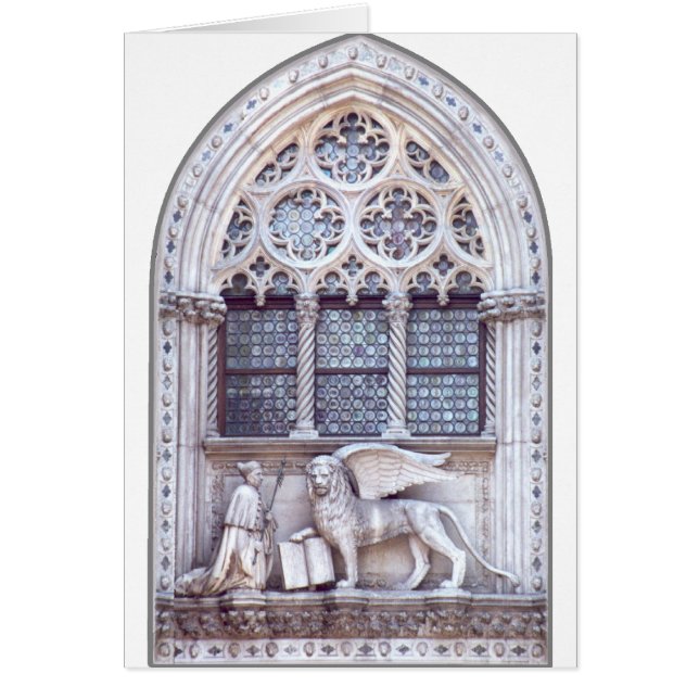 San Marco Winged Lion Window (Front)
