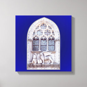 San Marco Winged Lion Window Canvas Print