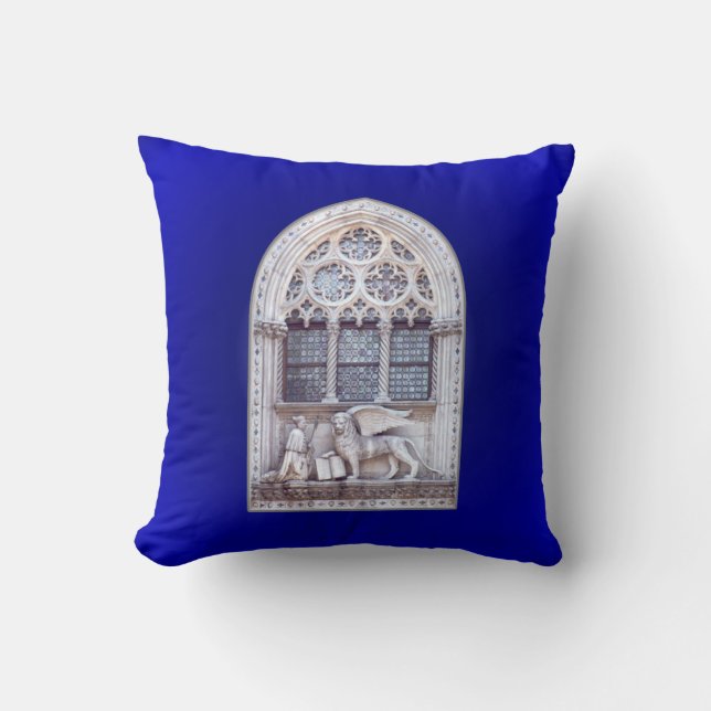 San Marco Winged Lion Window Cushion (Front)