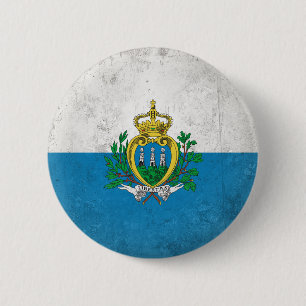San Marino 6 Cm Round Badge