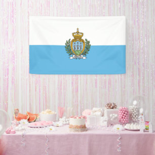 San-Marino flag Banner