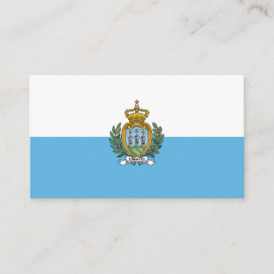 San-Marino flag Business Card