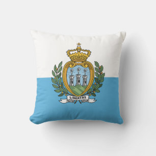 San Marino Flag Cushion