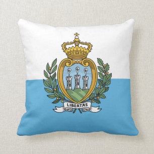 San Marino Flag Cushion
