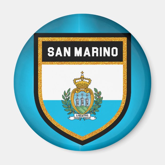 San Marino Flag Magnet (Front)