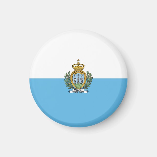 San-Marino flag Magnet (Front)