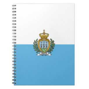 San-Marino flag Notebook