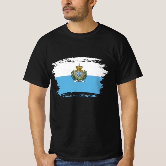 San-Marino flag T-Shirt (Front)