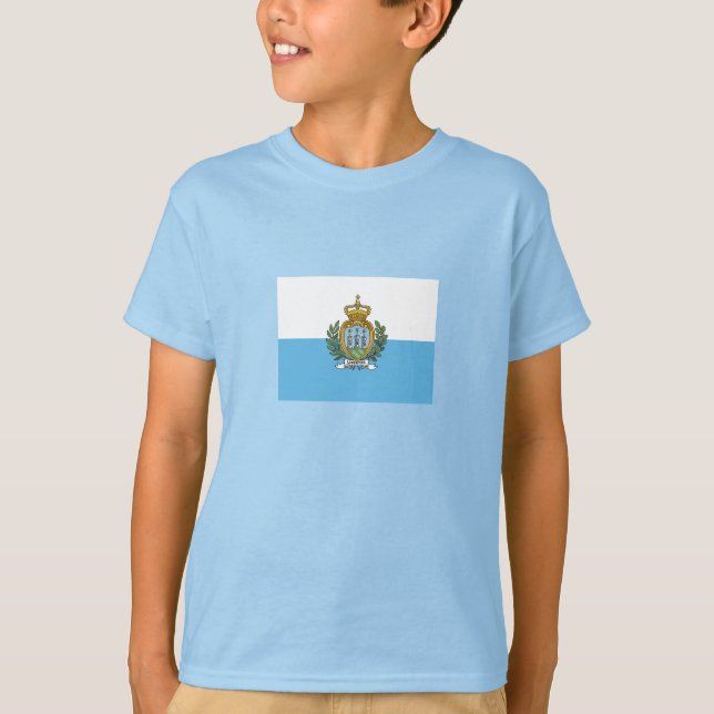 San Marino Flag T-Shirt (Front)
