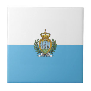 San-Marino flag Tile